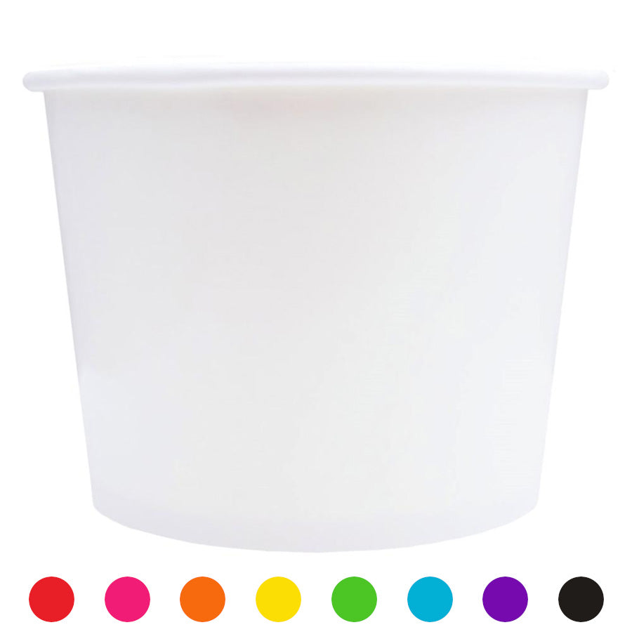 UNIQIFY 16 oz Ice Cream To-Go Containers and Lids