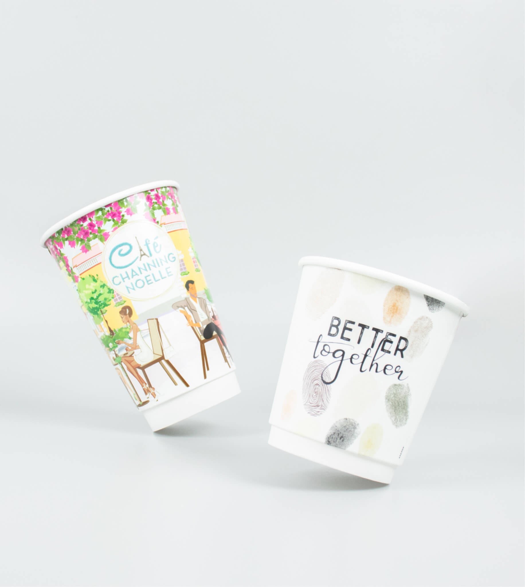Custom Printed Double Wall Paper Drink Cups