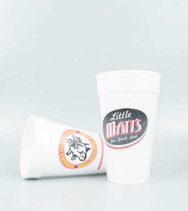 Custom Printed Styrofoam Drink Cups