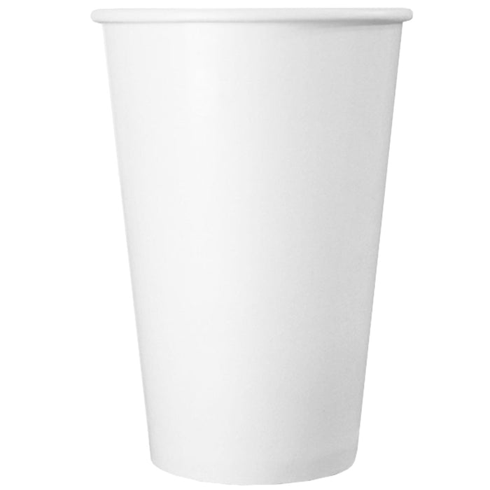 UNIQ® 16 oz White Paper Drink Cups
