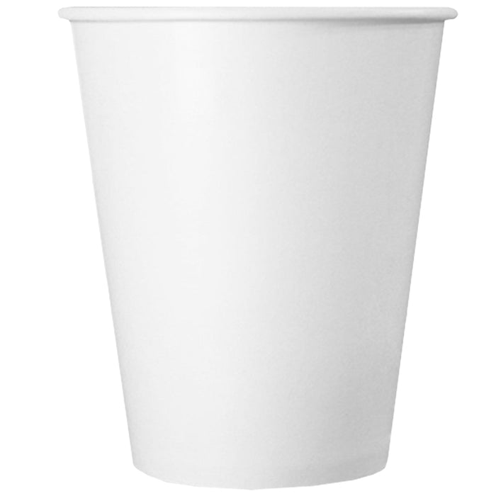 UNIQ® 12 oz White Paper Drink Cups