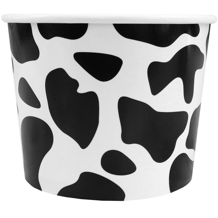 UNIQ® 12 oz Cowabunga Black Ice Cream Cups