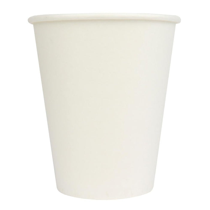 UNIQ® 10 oz White Single Wall Paper Hot Cups