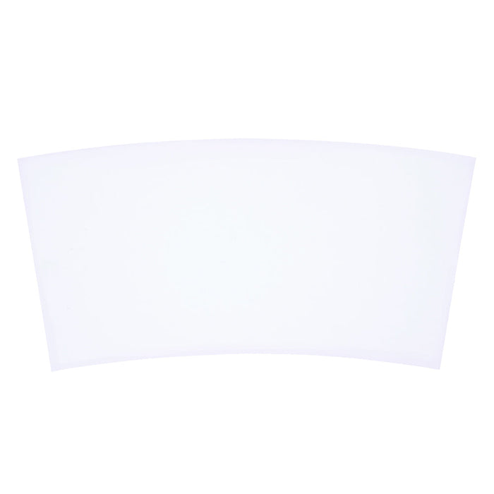 UNIQ® White Hot Paper Cup Sleeves - 10/12/16/20 oz